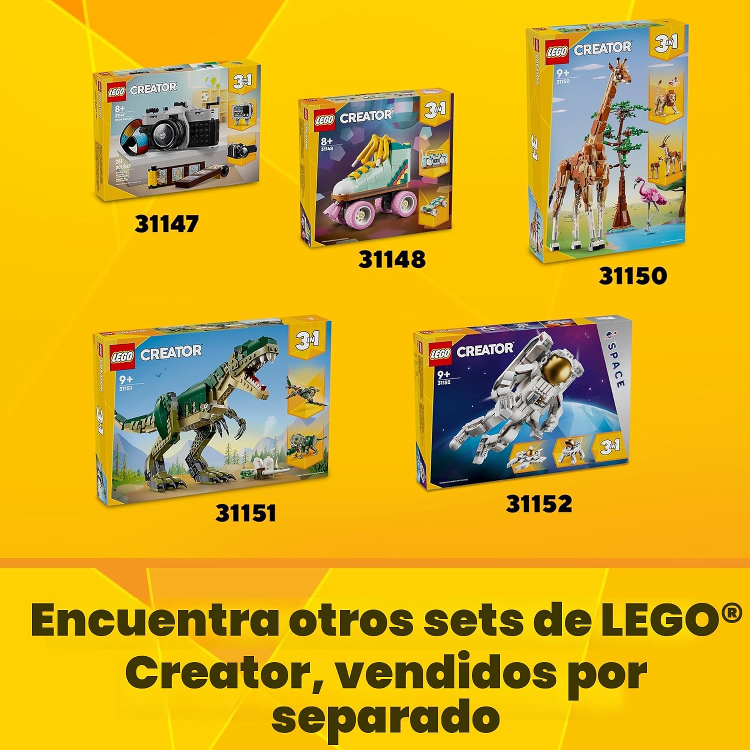 LEGO Creador 3 en 1 Casa Moderna 31153 | Regalo de regreso a clases...