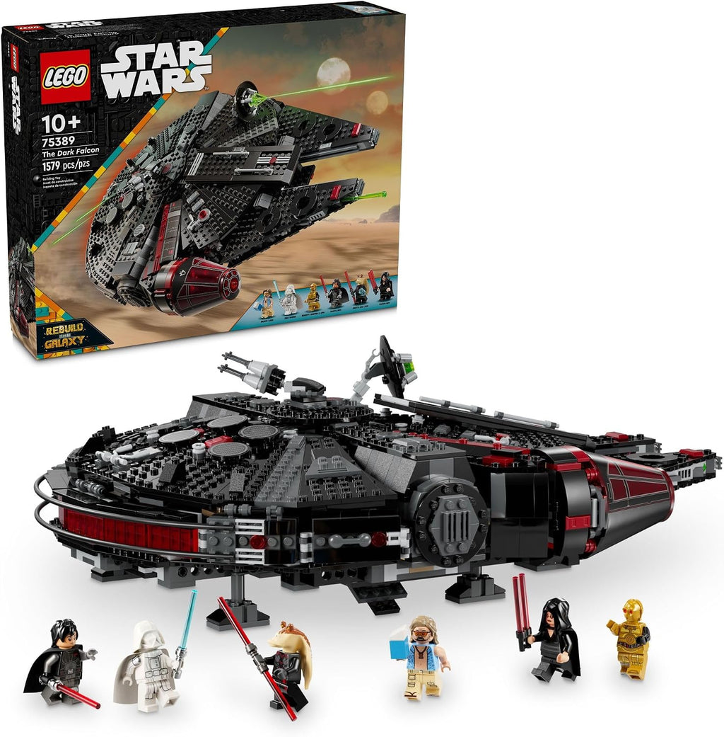 LEGO Star Wars El Halcón Oscuro Edificable Starship \u2013 Conjunto...