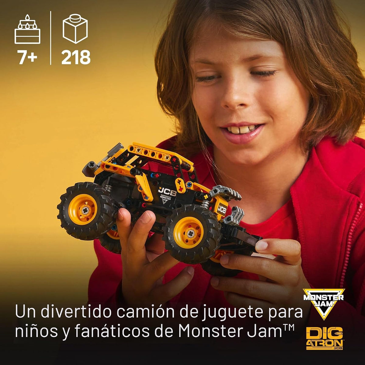 LEGO Technic Monster Jam DIGatron Camión Monstruo de Arrastre y Ret...