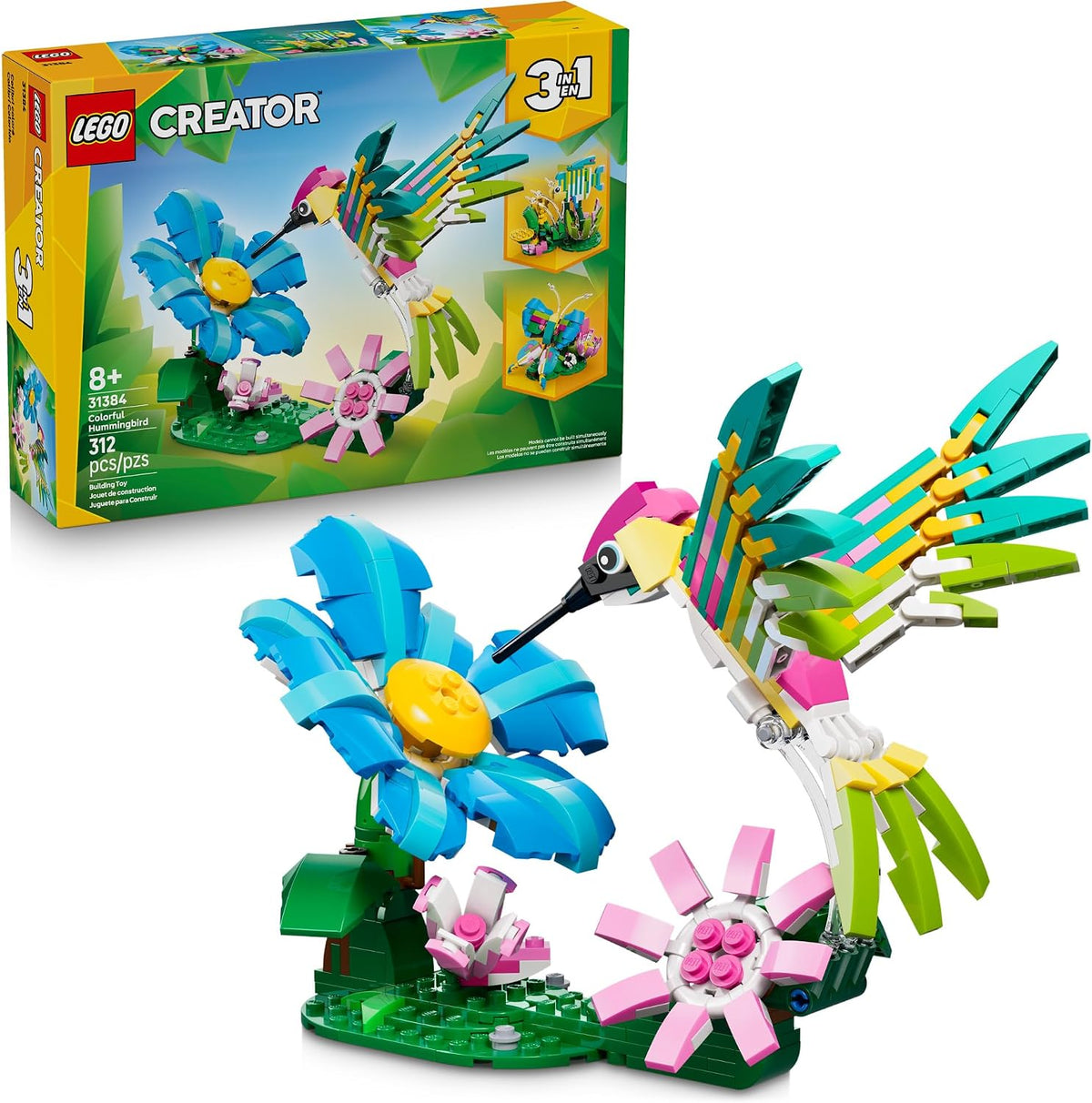 LEGO Creator 3 en 1 Wild Animals: colorido juguete de construcción...