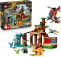 LEGO Jurassic World Rescate del Velociraptor, el Estegosaurio y el...