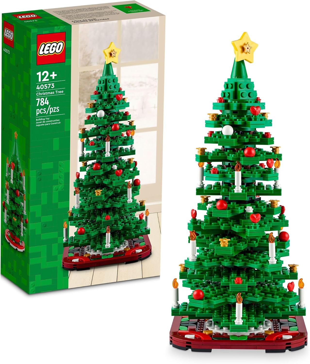 LEGO Árbol de Navidad - Juguetes de Construcción para Niños, Niños...