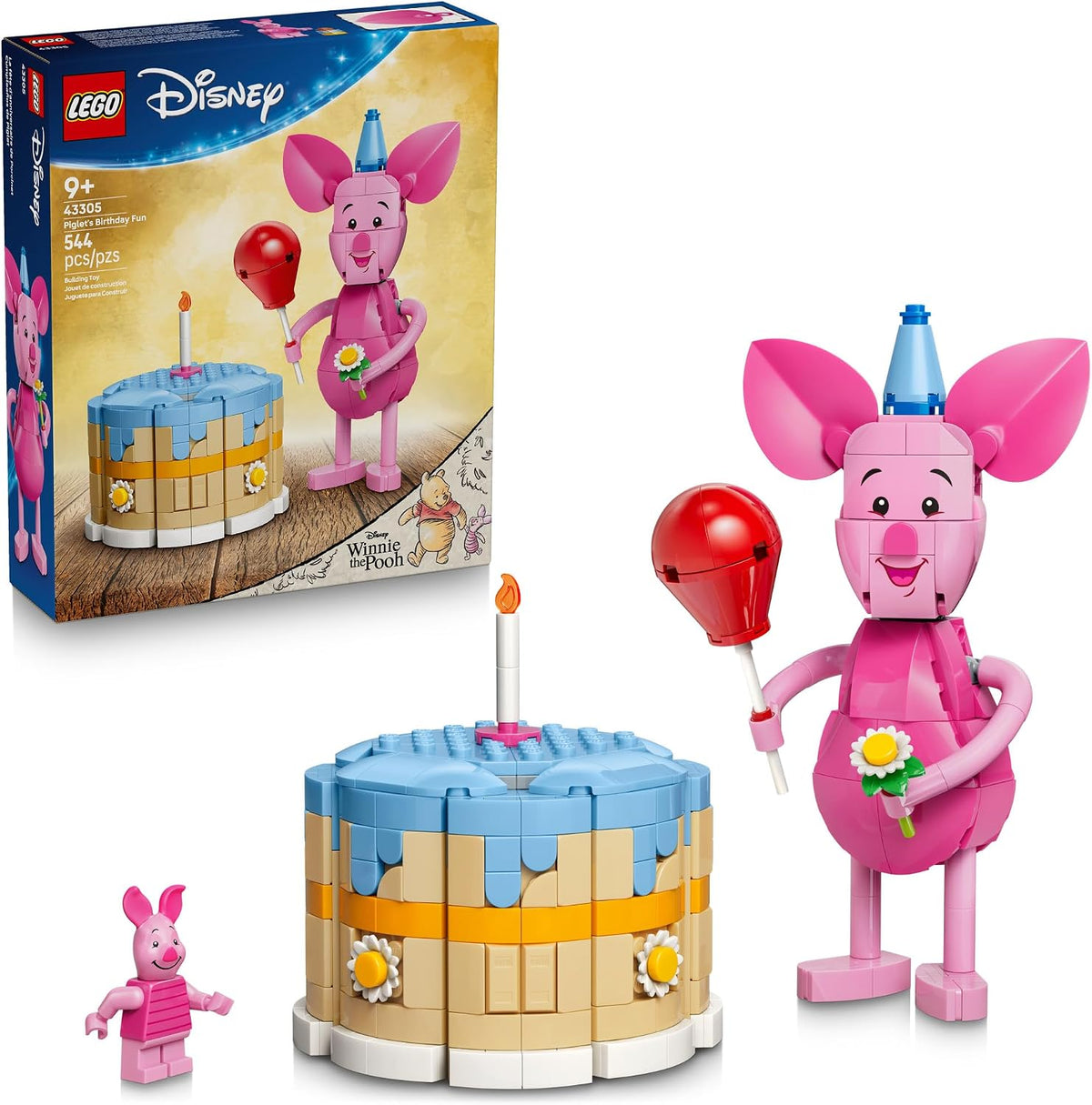 LEGO Disney La Diversión Del Cumpleaños De Piglet - Juguete De Cons...