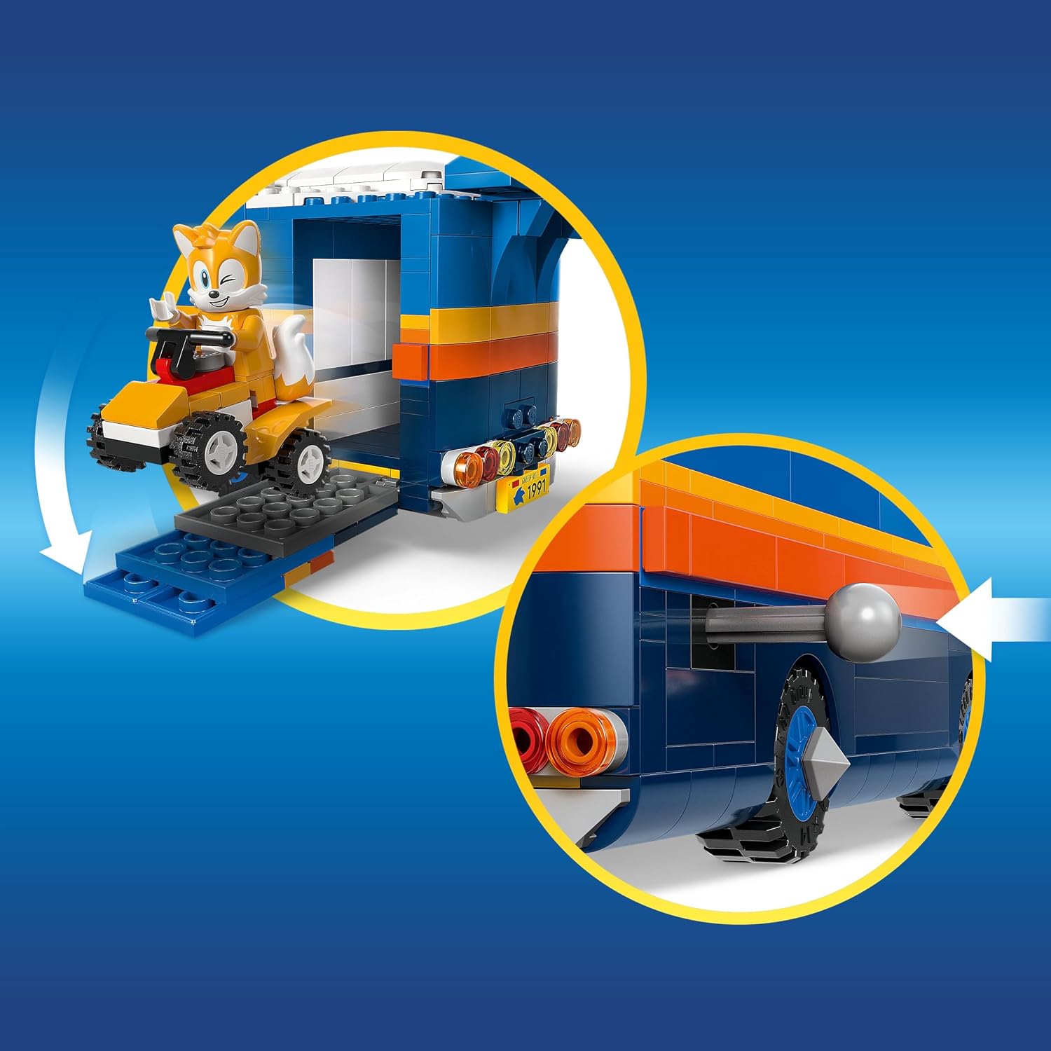 LEGO Sonic The Hedgehog Team Sonic Command Truck Juguete de constru...