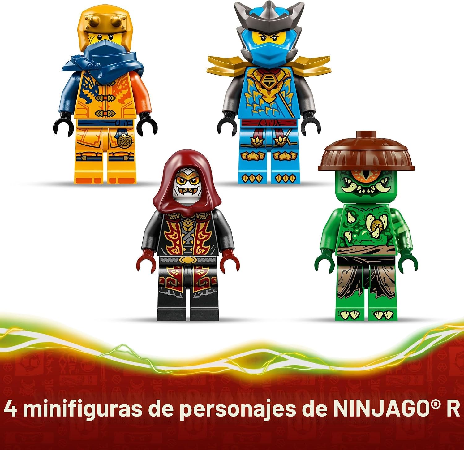 LEGO NINJAGO - Juguete de construcción de batalla del Dragón Ninja...