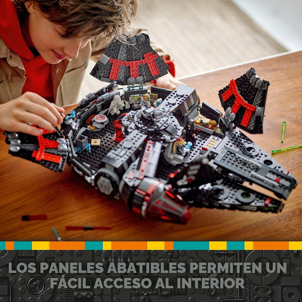 LEGO Star Wars El Halcón Oscuro Edificable Starship \u2013 Conjunto...