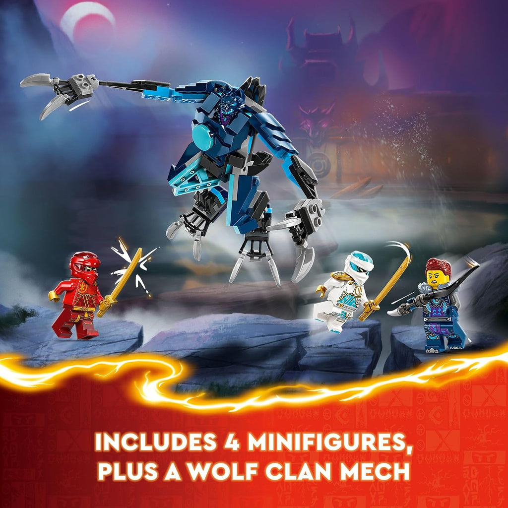 LEGO NINJAGO - Figura de acción mech de Kai Elemental Fire, figura...