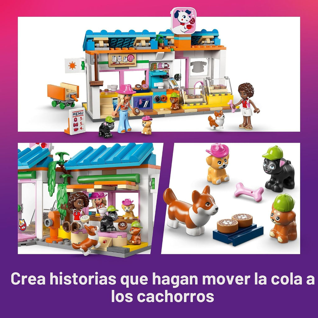 LEGO Friends Dog Treats Bakery - Juguete de construcción para niñas...