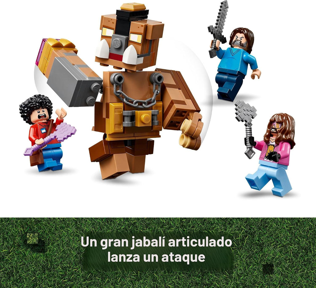 LEGO Minecraft Woodland Mansion Arena de Combate \u2013 Juguete de...
