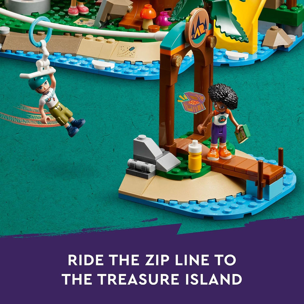 LEGO Friends Adventure Camp Casa del Árbol Juguete de Construcción...