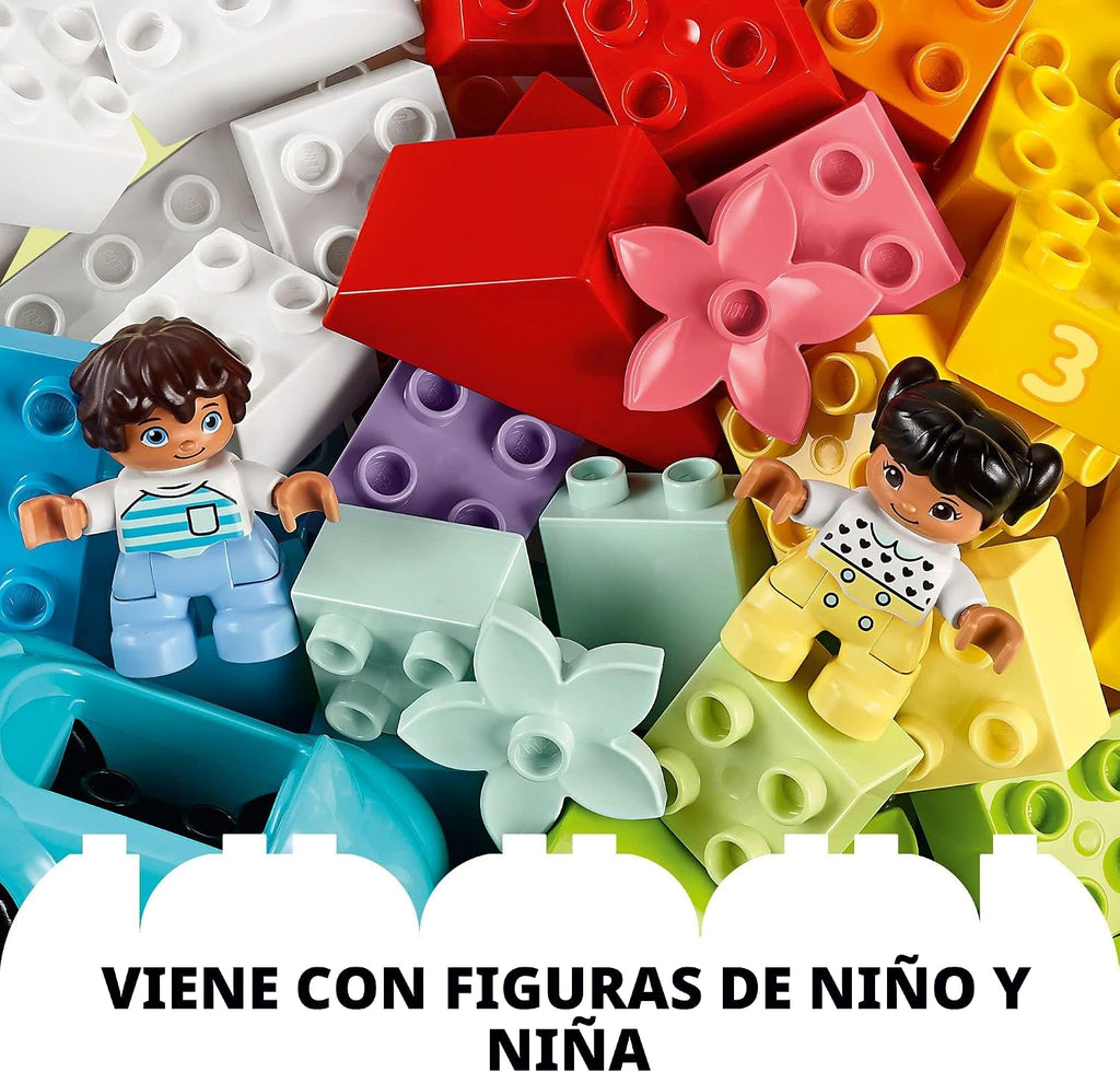 LEGO DUPLO 10913 - Caja de ladrillos clásica con caja de almacenami...