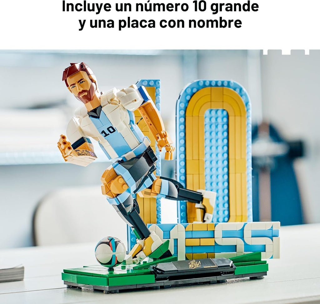 LEGO Editions Lionel Messi - Leyenda del fútbol - Juego de construc...