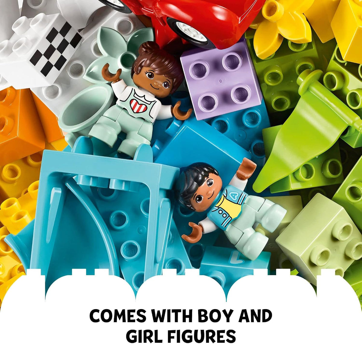 LEGO DUPLO Deluxe 10914 - Caja de ladrillos | Juguetes de construcc...
