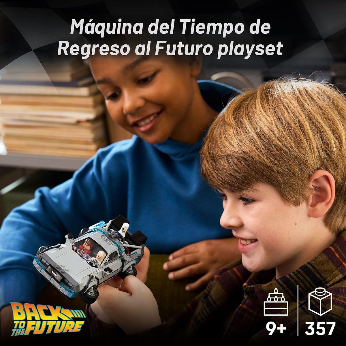 LEGO Speed Champions Máquina del Tiempo de Regreso al Futuro - Jugu...
