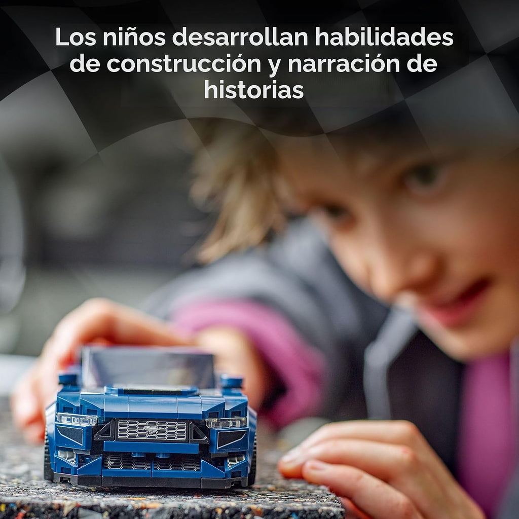 LEGO Speed Champions Ford Mustang Dark Horse Coche Deportivo de Jug...