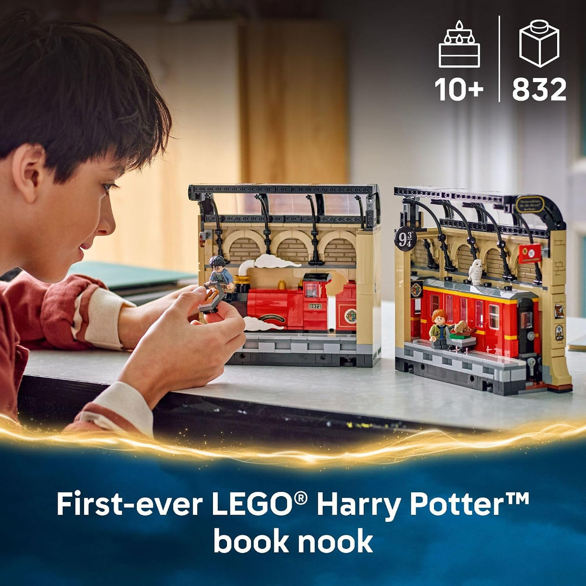 LEGO Harry Potter Book Nook: Hogwarts Express Building Set \u2013 D...