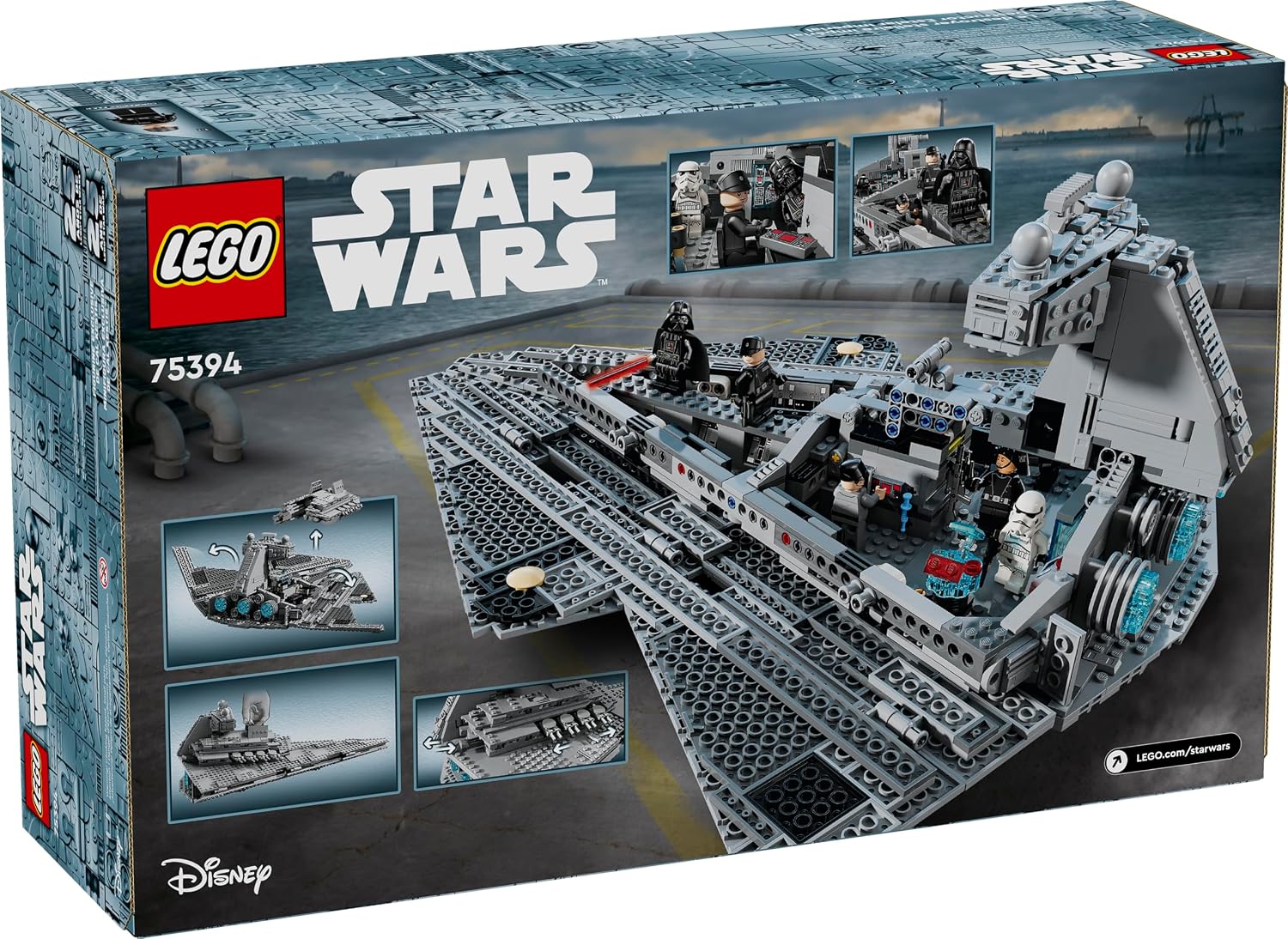 LEGO Star Wars Imperial Star Destroyer Juego de juguetes de constru...