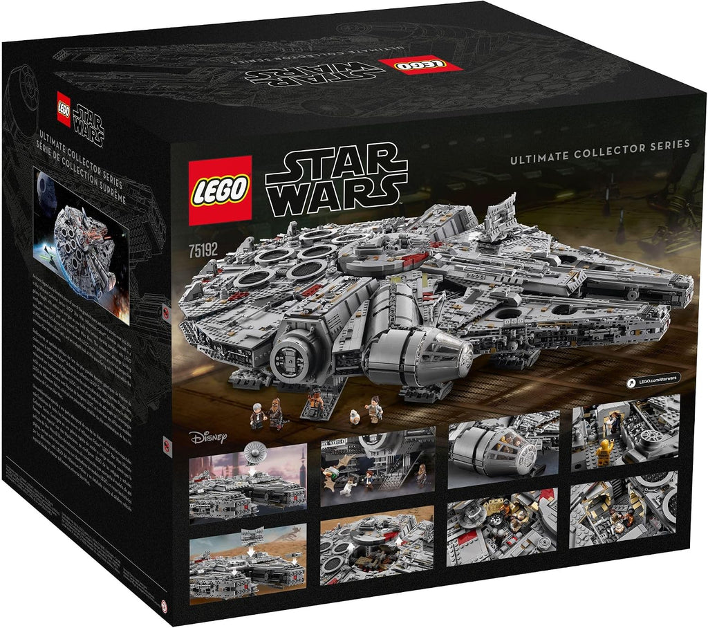 Juego de armado de LEGO Star Wars Millennium Falcon 75192 (7541 pie...