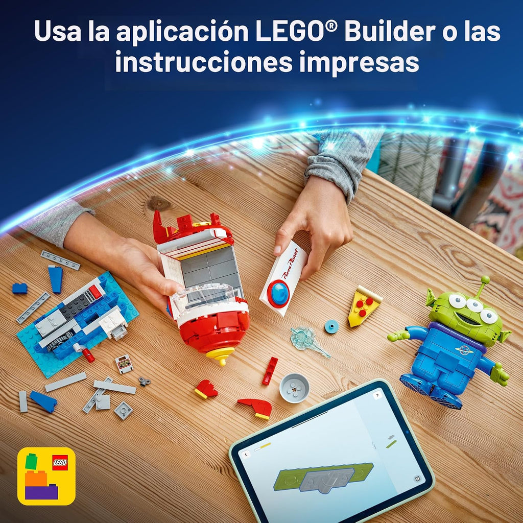 LEGO Disney and Pixar Toy Story Alien with Pizza Planet Rocket Ride...