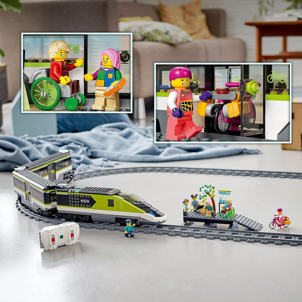 LEGO City Express - Conjunto de Tren de Pasajeros, Juguete de Tren...