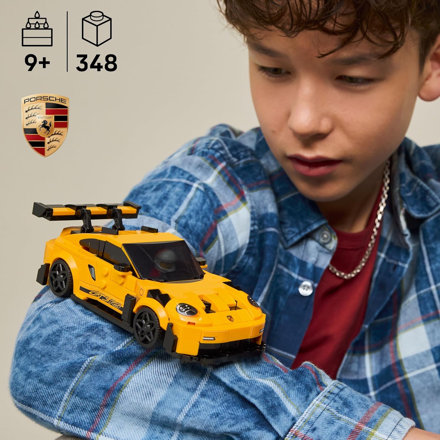 LEGO Speed Champions Porsche 911 GT3 RS Super Auto Juguete - Kit de...