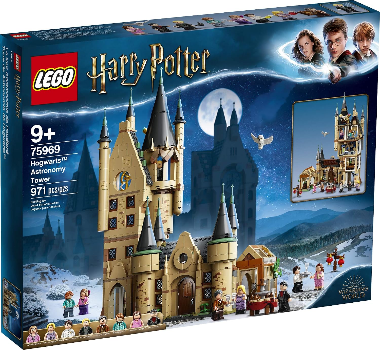 LEGO Harry Potter Torre de Astronomía de Hogwarts 75969; Juego de c...